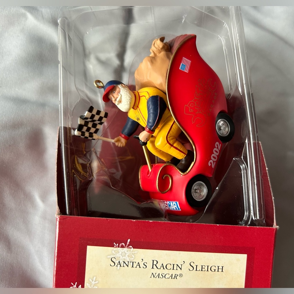 Hallmark NASCAR Christmas ornament